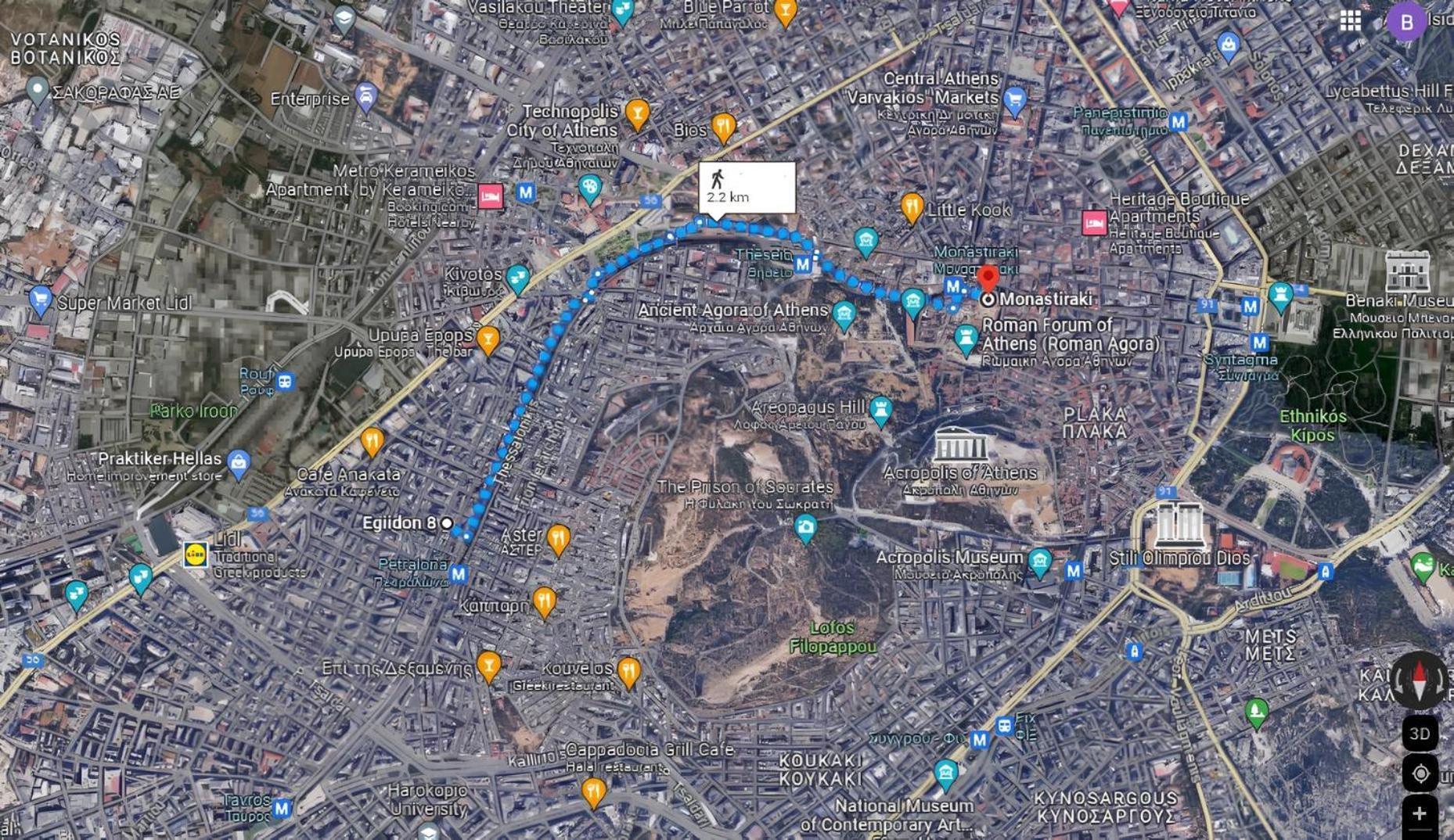Veggera Apt Athens Center,Petralona Station المظهر الخارجي الصورة